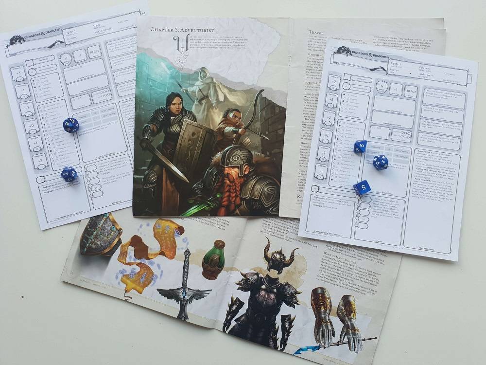 D&D Starter Set Contents